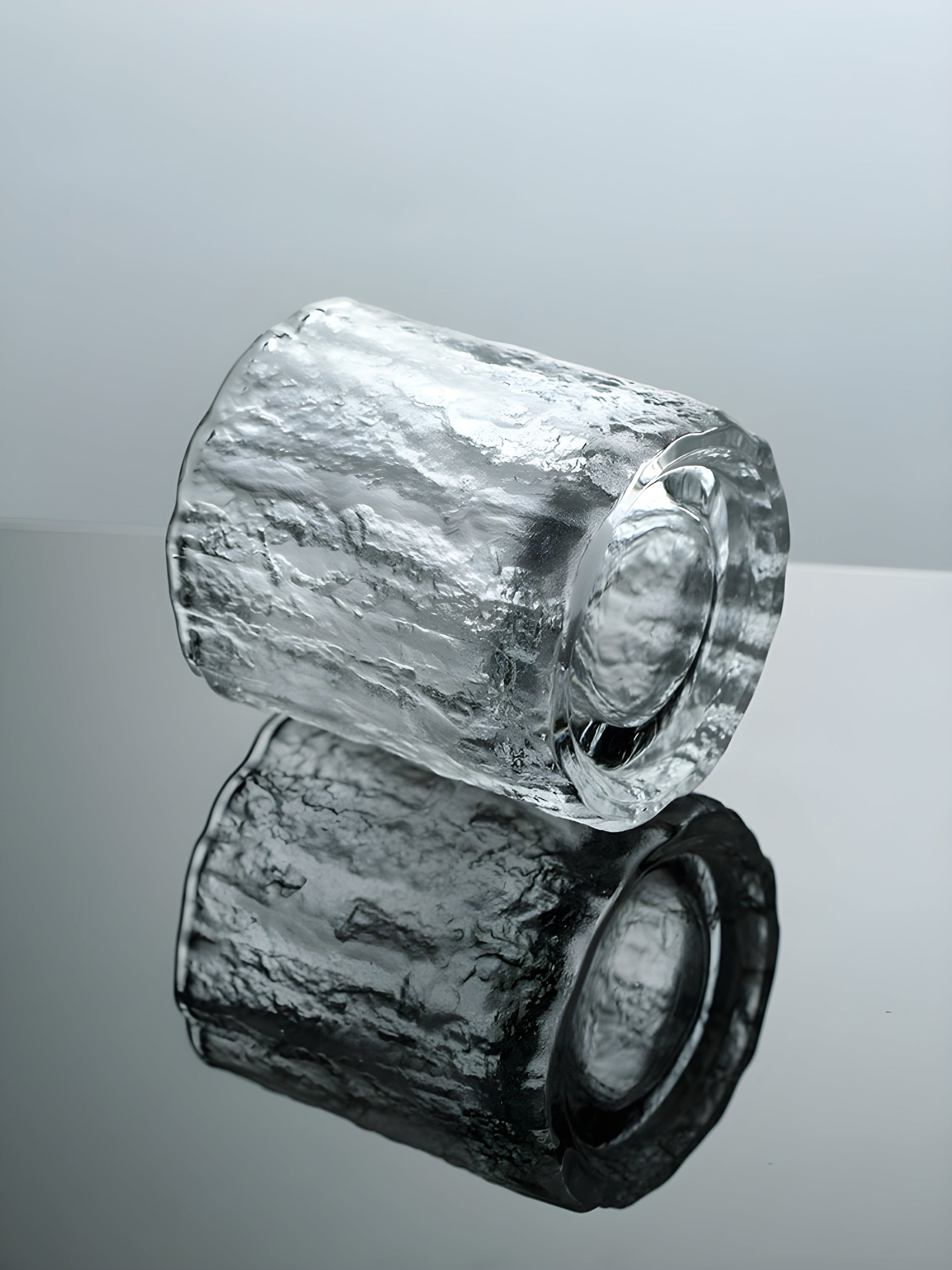 Bicchiere da Whisky – ‘Ghiaccio Nordico’ – Scatola in Legno GuerraHome