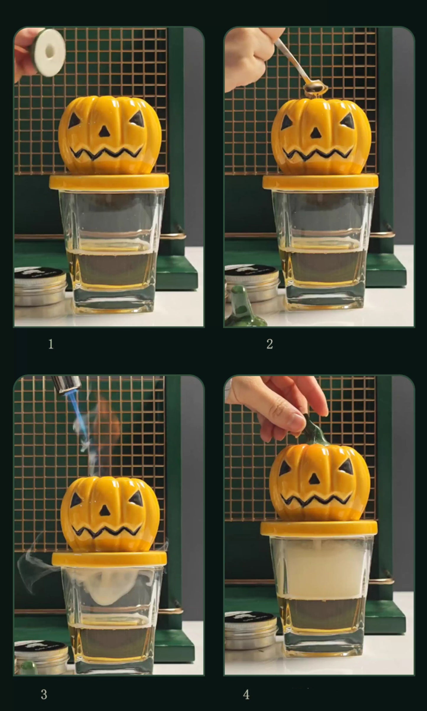 Six Wood Barrel Cocktail Smoker Set with Glasses – Whiskey Kit with 6 Wood Types – Ice Tray – Gift Box