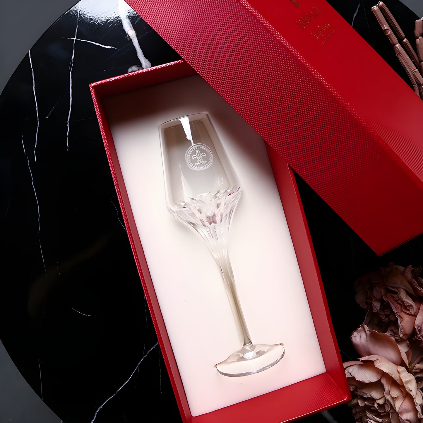 Calici in Cristallo per Whisky/Cognac – Modello 'Louis XIII Praise of Light'- Confezione Regalo