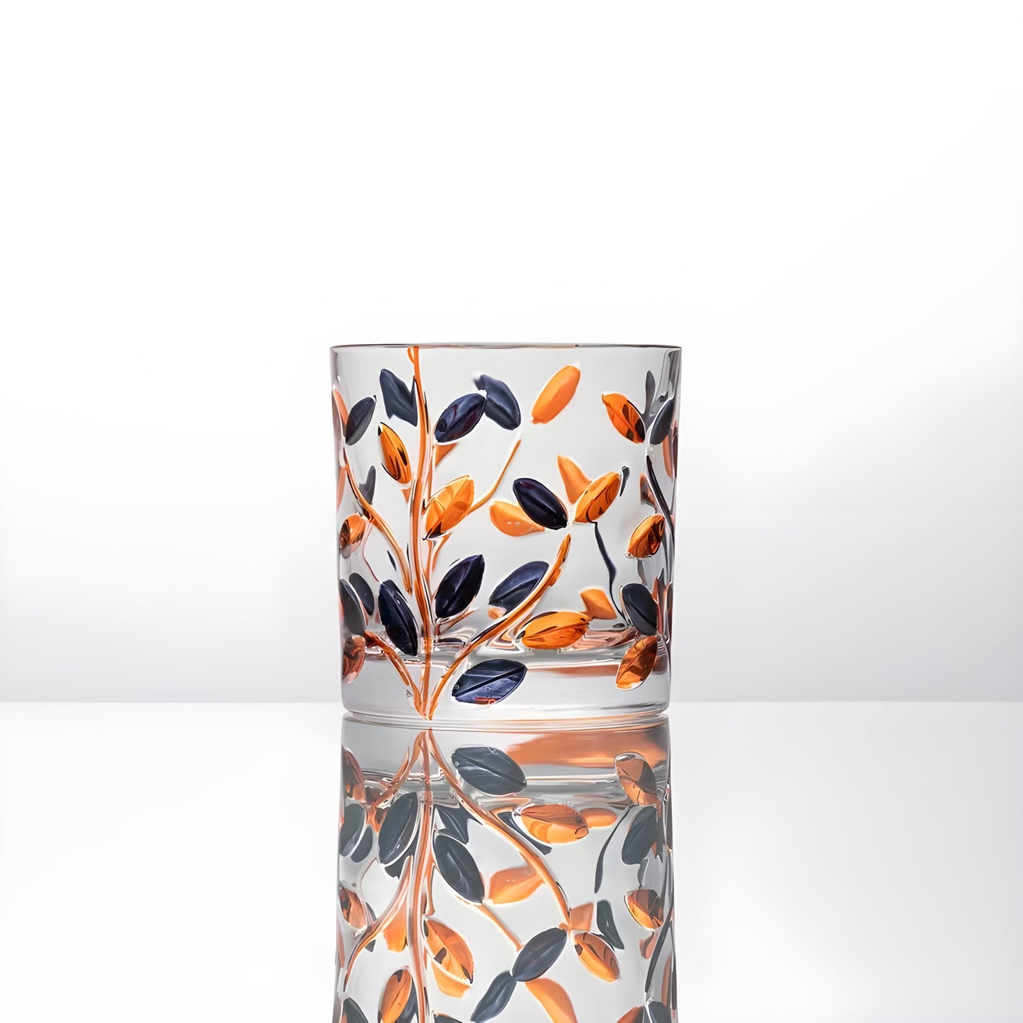 Bicchiere in Cristallo ‘Arancio’ – Collezione Murano | Design Ispirato a Zecchin GuerraHome