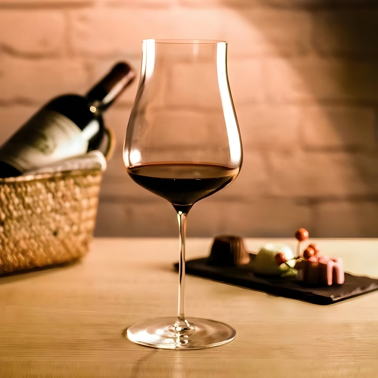 Coppia di Calici in Cristallo Professionali – Modello Soffio – Ispirato al Design RONA