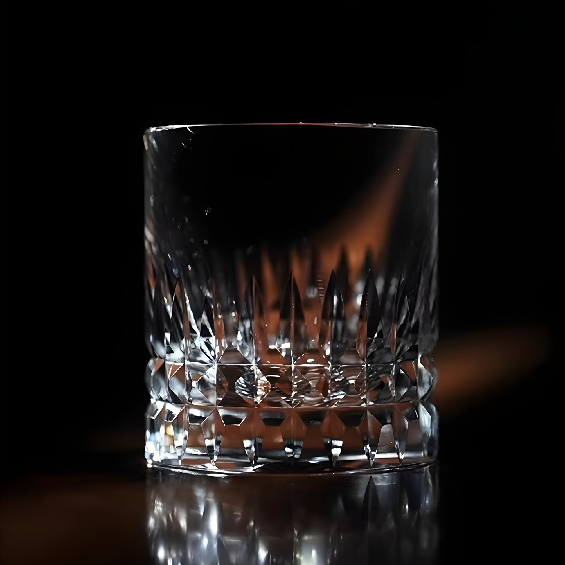 Diamond Cut Asterism Hand Carving Crystal Old Fashioned Glass Thick Heavy Classics Whiskey Rocks Wine Cup Beer Tumbler Lowball GuerraHome