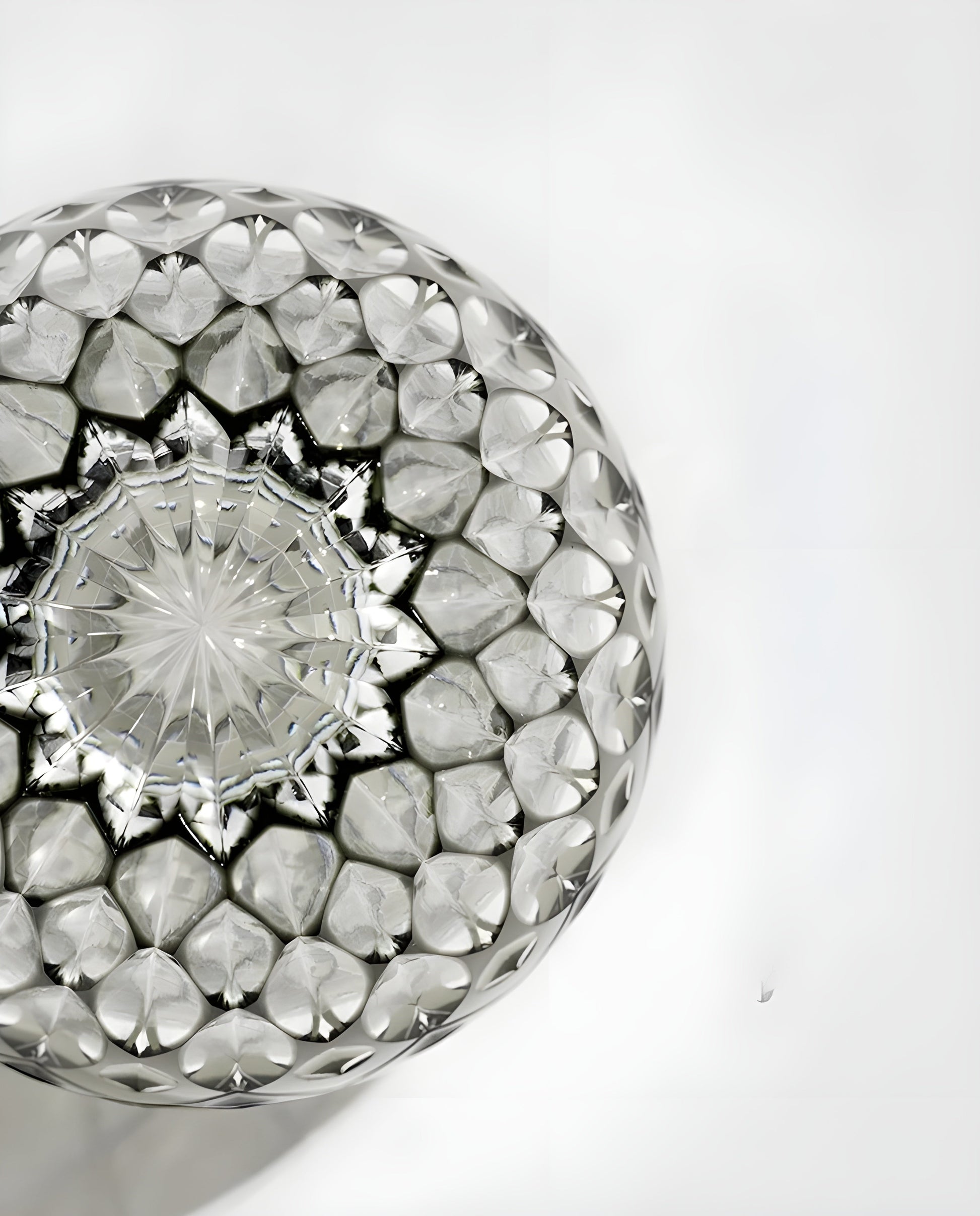 Bicchiere Edo Kiriko – Kaleidoscopio Giapponese –  Scatola in Legno GuerraHome