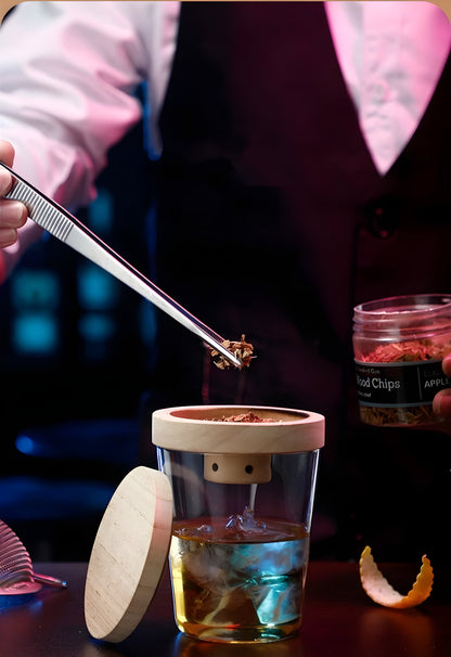 Kit Affumicatore per Cocktail - 6 Aromi in Legno Naturale GuerraHome