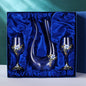 Enamel Goblet Crystal Glass Cup Home Use Set GuerraHome