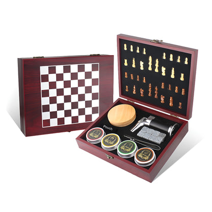 Set Affumicatore e Scacchiera - Modello "Il Re dei Cocktail"