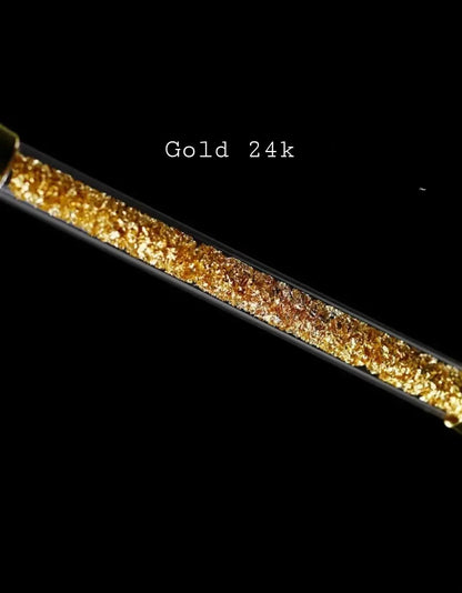 Set Di Calici con Decanter 'Elegant' Oro 24k